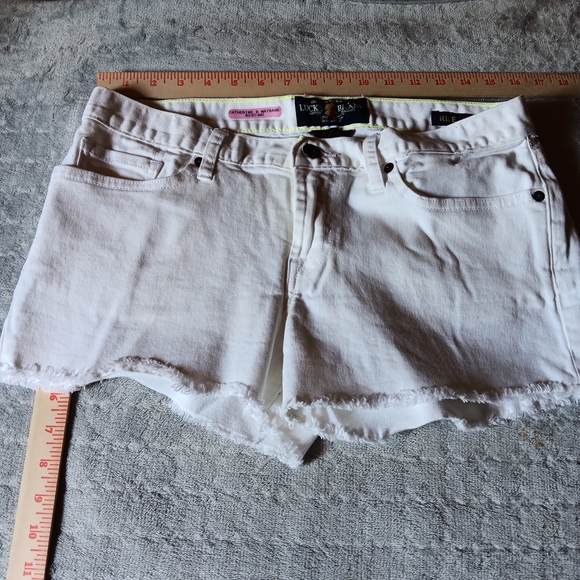 Lucky Brand White Jean Shorts for Women - Picture 1 of 9